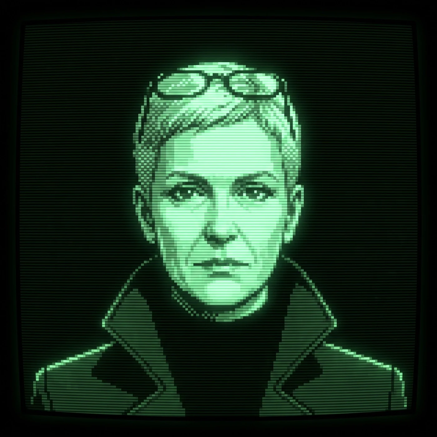 The Archivist — a shadowed portrait